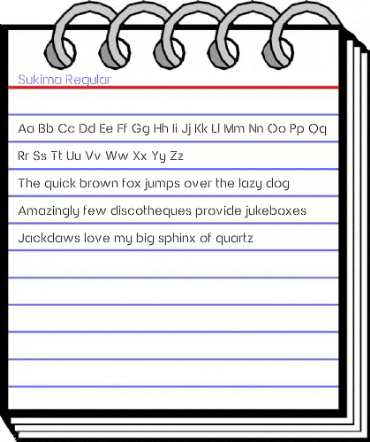 Sukima Regular Font