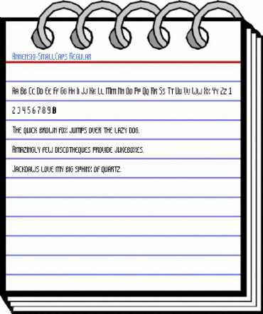 Annenski-SmallCaps Regular Font