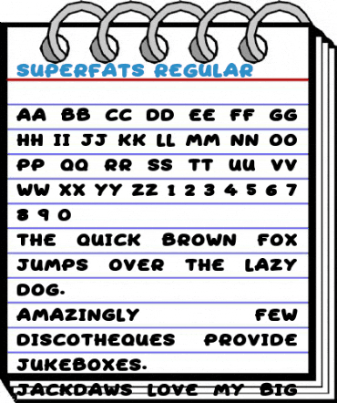 Superfats Font