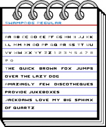 SwampDog Regular Font