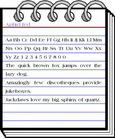 Aphid Font
