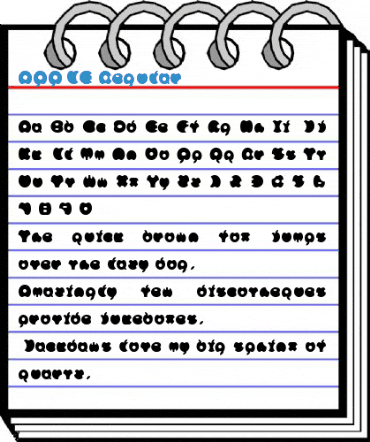 APPLE Regular Font