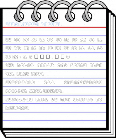 Arax-Barab Normal Font