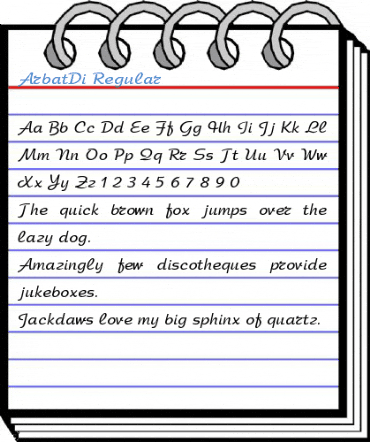 ArbatDi Regular Font