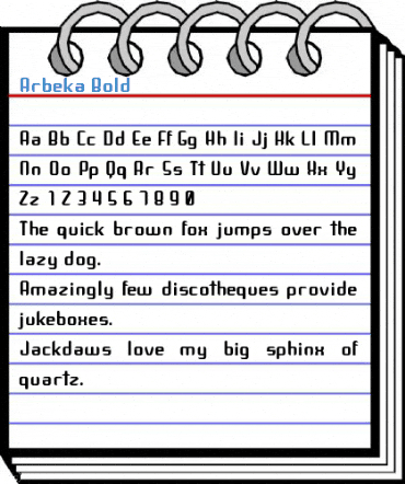 Arbeka Bold Font