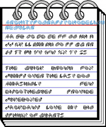 ArchitypograPsychodeliqu Regular Font