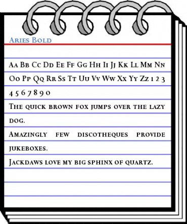 Aries Bold Font