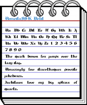 ArmedaSSK Bold Font