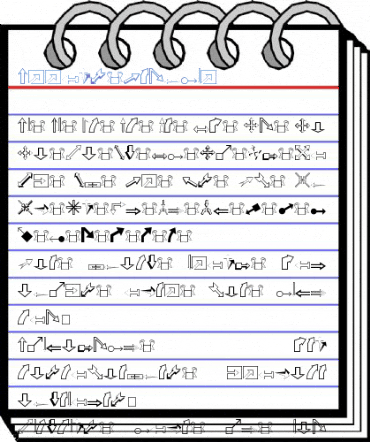 Arrows Regular Font