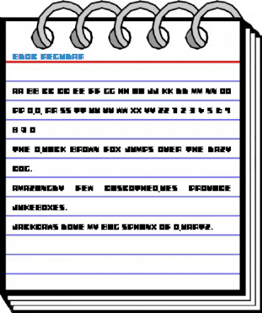 Bloc Regular Font
