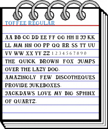 TOFFEE Regular Font