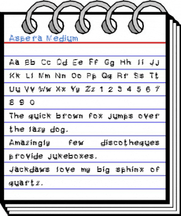 Aspera Medium Font