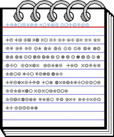 Asterisp Delta Regular Font