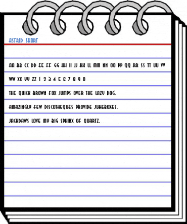 Astrid Short Font