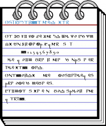AstroGanza Regular Font