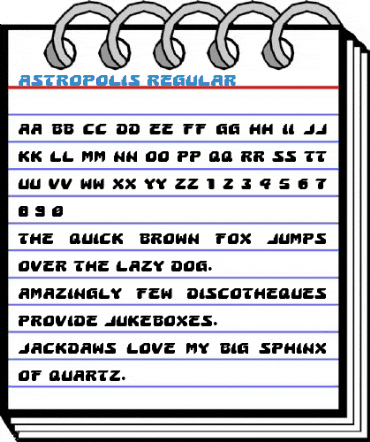 Astropolis Regular Font