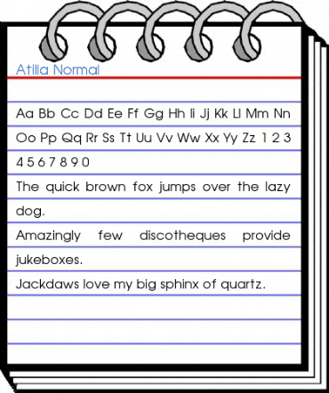 Atilla Normal Font