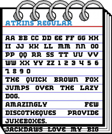 Atkins Regular Font