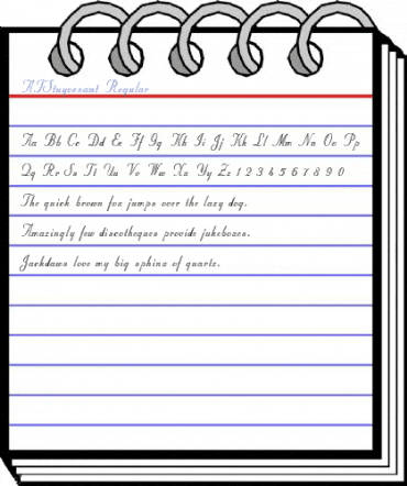 ATStuyvesant Regular Font