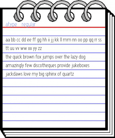 Atype 1 Regular Font