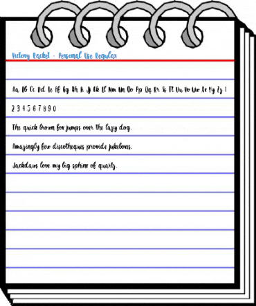 Victory Racket - Personal Use Regular Font