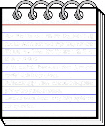 AverageOutline Regular Font