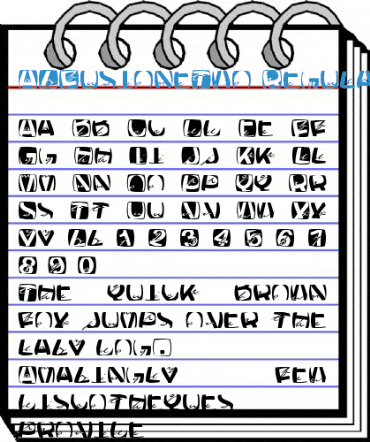 AZFusioneTwo Regular Font
