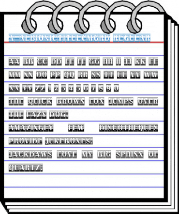 a_AlbionicTitulCmGrd Regular Font