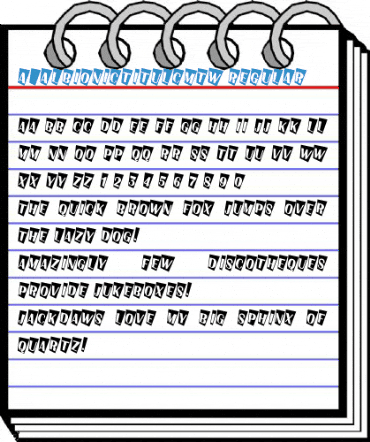 a_AlbionicTitulCmTw Regular Font