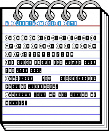 a_AlternaCmDc2Cb Demi Font
