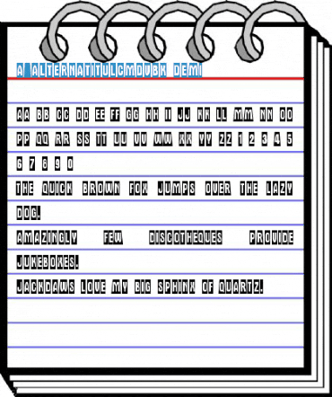 a_AlternaTitulCmDvBk Demi Font