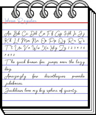 Yesie Regular Font