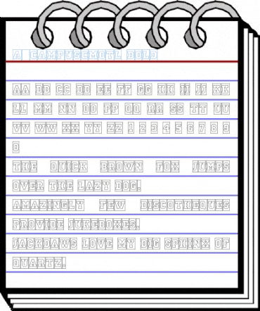 a_CampusCmOtl Bold Font