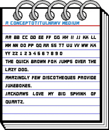 a_ConceptoTitulNrWv Medium Font