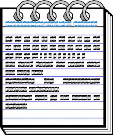 a_DodgerCmB&WUp Regular Font