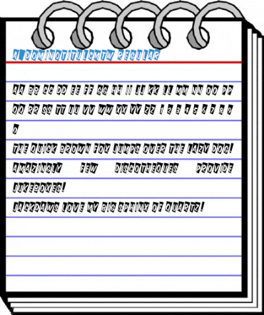 a_DomInoTitulCmTw Regular Font