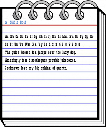 a_Gildia Bold Font