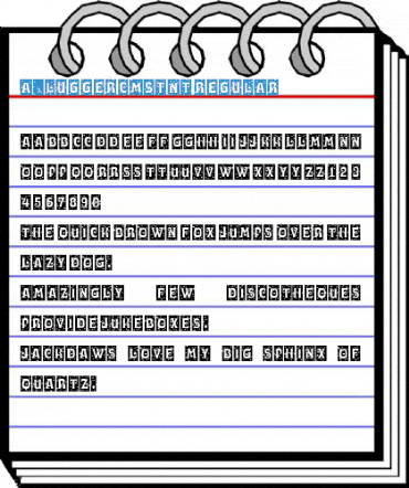 a_LuggerCmStNt Regular Font