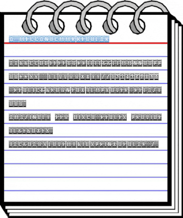 a_MeccanoCmMr Regular Font