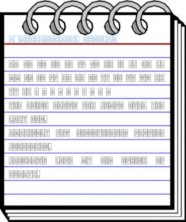 a_MeccanoCmOtl Regular Font
