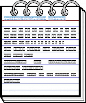 a_NoterCmB&W Font