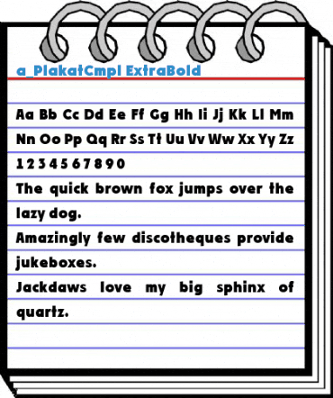 a_PlakatCmpl Font