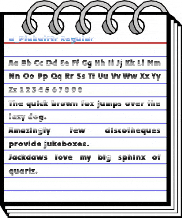a_PlakatMr Regular Font