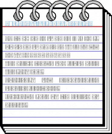 a_PlakatTitulCmOtl Regular Font