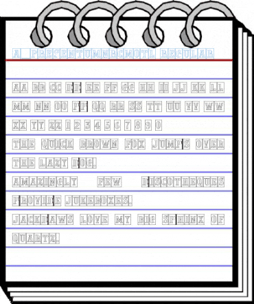a_PresentumNrCmOtl Regular Font