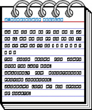 a_RunderCmUp Regular Font