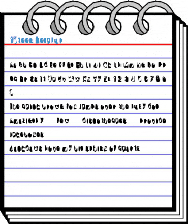 15teen Regular Font