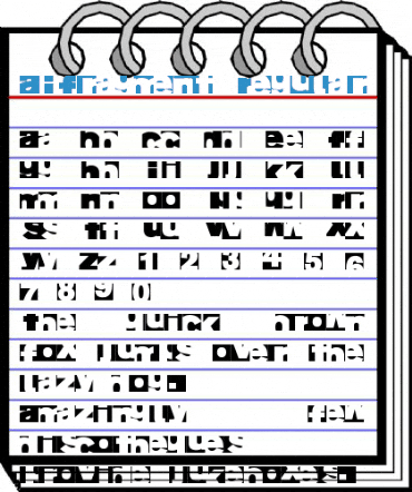 AIFragment Regular Font