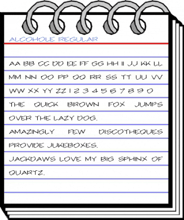 Alcohole Regular Font