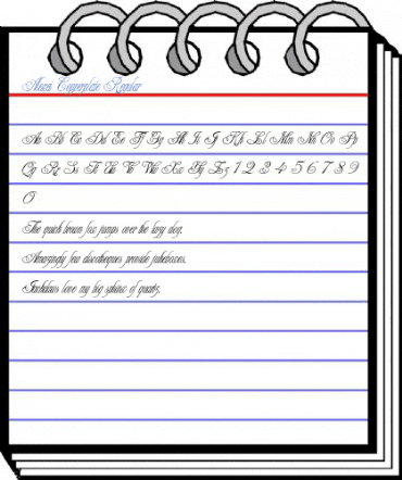 Alexei Copperplate Regular Font